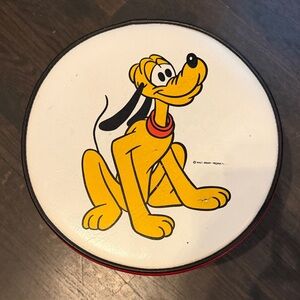 VINTAGE PLUTO 1960'S DISNEY STOOL